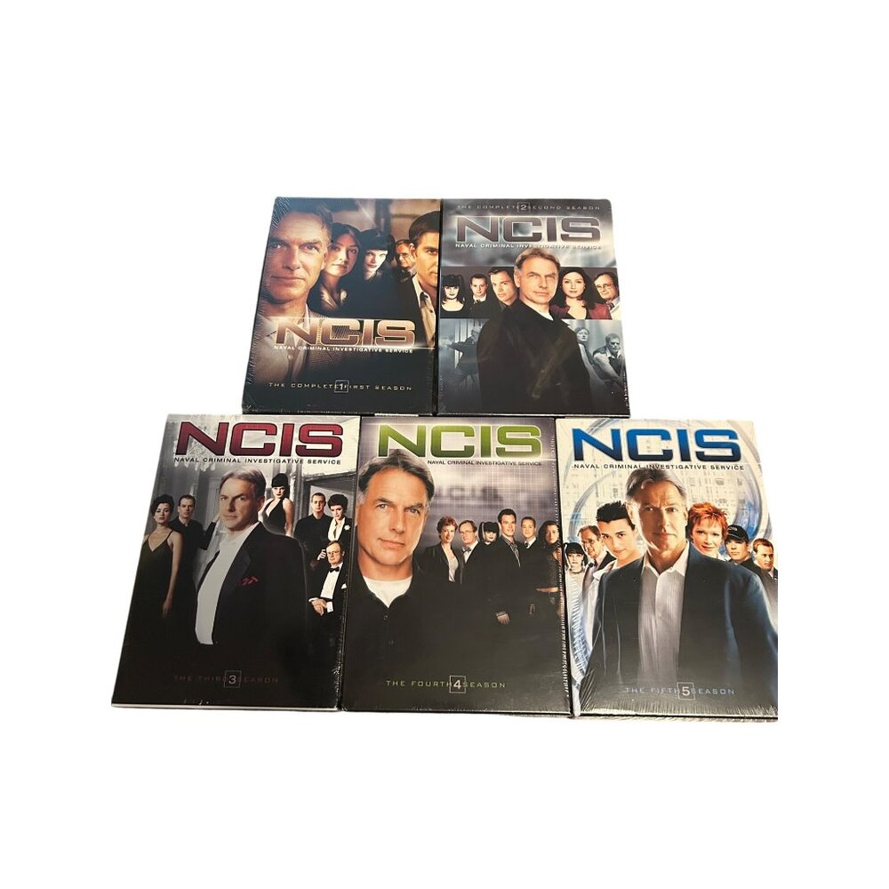NCIS Seasons 1-5 DVD Box Set Brant new English media lot